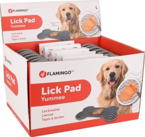 Flamingo Lick Pad Mata antystresowa L szara Flamingo Lick Pad Mata antystresowa L szara