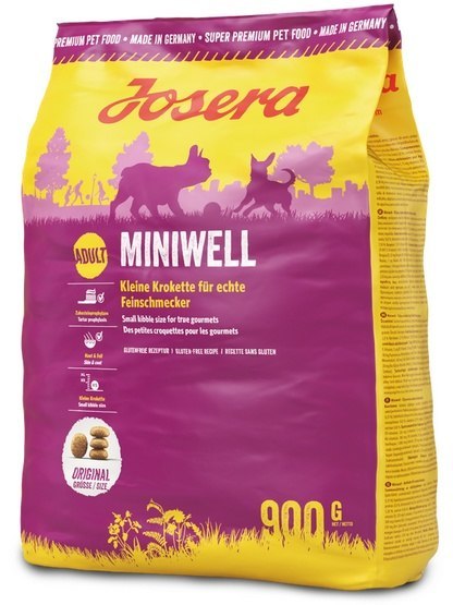 Josera MiniWell Adult 900g Josera MiniWell Adult 900g