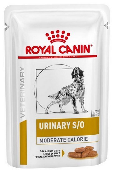 Royal Canin Veterinary Diet Canine Urinary S/O Moderate Calorie saszetka 100g Royal Canin Veterinary Diet Canine Urinary S/O Moderate Calorie saszetka 100g