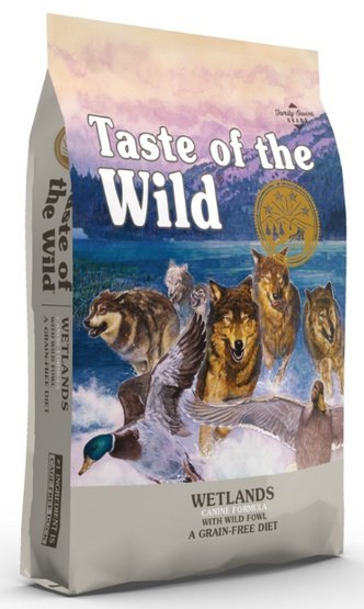 Taste of the Wild Wetlands Canine z mięsem z dzikiego ptactwa 5,6kg Taste of the Wild Wetlands Canine z mięsem z dzikiego ptactwa 5,6kg