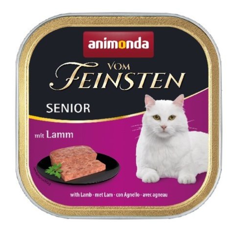 Animonda vom Feinsten Cat Senior z Jagnieciną tacka 100g Animonda vom Feinsten Cat Senior z Jagnieciną tacka 100g