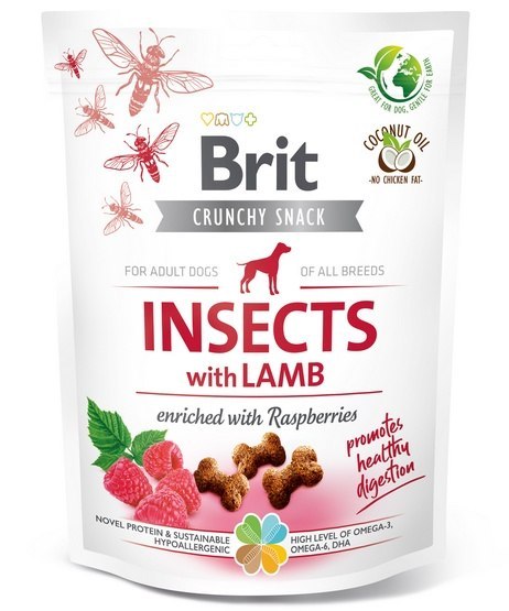 Brit Care Dog Crunchy Cracker Insect & Lamb 200g Brit Care Dog Crunchy Cracker Insect & Lamb 200g