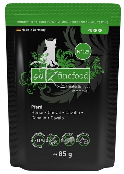 Catz Finefood Purrrr N.123 Konina saszetka 85g Catz Finefood Purrrr N.123 Konina saszetka 85g