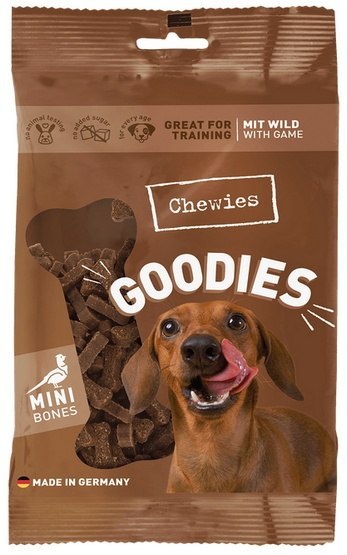 Chewies Goodies (Training) Kosteczki Mini Dziczyzna 125g Chewies Goodies (Training) Kosteczki Mini Dziczyzna 125g