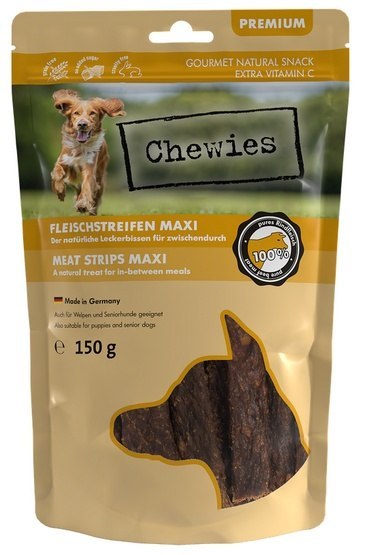 Chewies Meat Strips Maxi Wołowina 150g Chewies Meat Strips Maxi Wołowina 150g