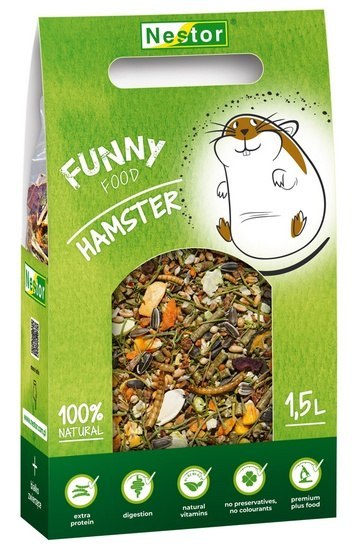 Nestor Pokarm Chomik Funny 1500ml Nestor Pokarm Chomik Funny 1500ml