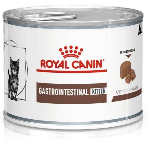 Royal Canin Veterinary Diet Feline Kitten Gastrointestinal puszka 195g Royal Canin Veterinary Diet Feline Kitten Gastrointestinal puszka 195g
