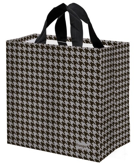 Torba Esy-Floresy 24L pepitka szaro-czarna Torba Esy-Floresy 24L pepitka szaro-czarna