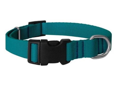 CHABA Obroża taśma regulowana gładka 10mm/33cm morska CHABA Obroża taśma regulowana gładka 10mm/33cm morska