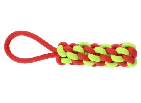 Dingo Zabawka dla psa - Kolba z rączką Energy 32cm czerwono-zielona Dingo Zabawka dla psa - Kolba z rączką Energy 32cm czerwono-zielona