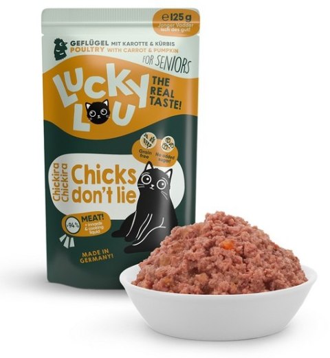 Lucky Lou Lifestage Senior Drób saszetka 125g Lucky Lou Lifestage Senior Drób saszetka 125g