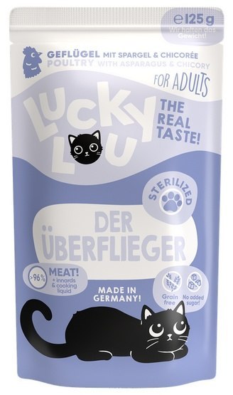 Lucky Lou Lifestage Sterilized Drób saszetka 125g Lucky Lou Lifestage Sterilized Drób saszetka 125g