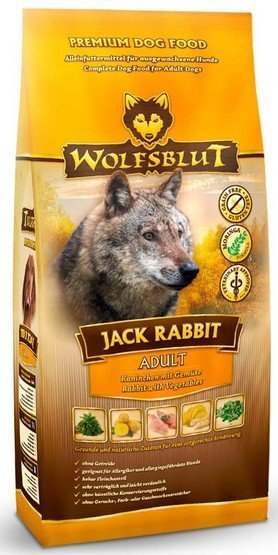 Wolfsblut Dog Jack Rabbit królik, zając i bataty 12,5kg Wolfsblut Dog Jack Rabbit królik, zając i bataty 12,5kg