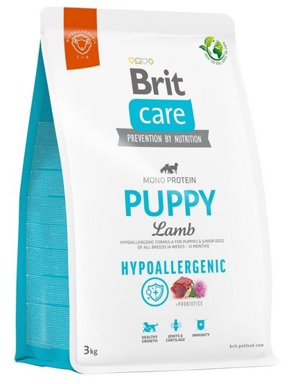 Brit Care Hypoallergenic Puppy Lamb 3kg Brit Care Hypoallergenic Puppy Lamb 3kg