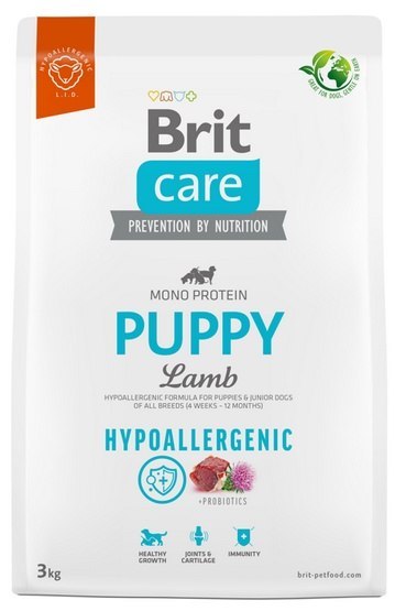 Brit Care Hypoallergenic Puppy Lamb 3kg Brit Care Hypoallergenic Puppy Lamb 3kg