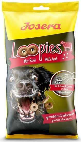 Josera Loopies Przysmak z wołowiną 150g Josera Loopies Przysmak z wołowiną 150g