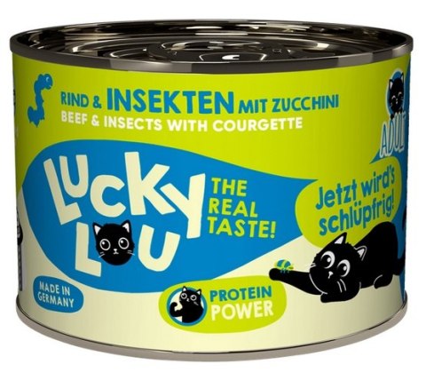 Lucky Lou Lifestage Adult Wołowina i owady puszka 200g Lucky Lou Lifestage Adult Wołowina i owady puszka 200g
