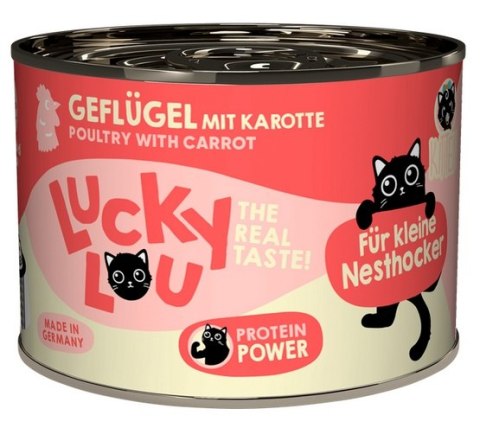 Lucky Lou Lifestage Kitten Drób puszka 200g Lucky Lou Lifestage Kitten Drób puszka 200g