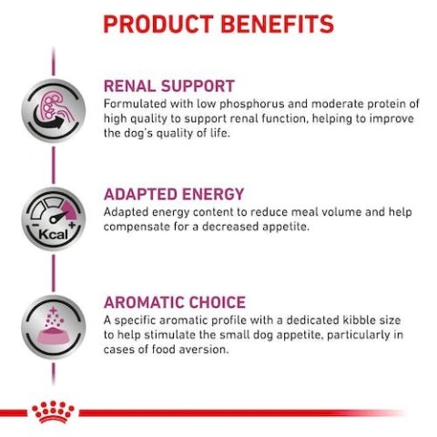 Royal Canin Veterinary Diet Canine Renal Small Dog 3,5kg Royal Canin Veterinary Diet Canine Renal Small Dog 3,5kg