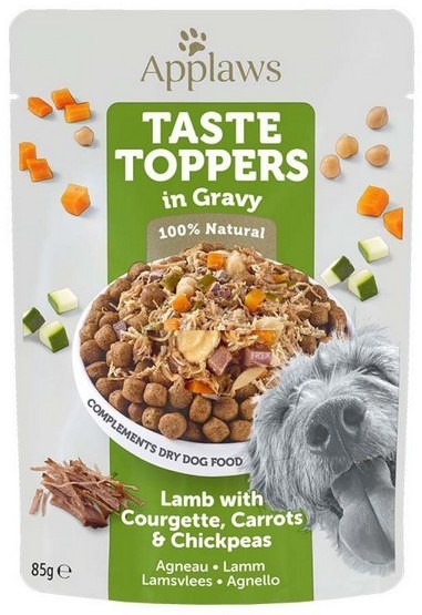 Applaws Taste Toppers Saszetka dla psa - jagnięcina, cukinia i marchew w sosie 85g Applaws Taste Toppers Saszetka dla psa - jagnięcina, cukinia i marchew w sosie 85g
