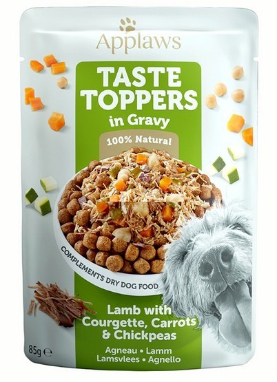 Applaws Taste Toppers Saszetka dla psa - jagnięcina, cukinia i marchew w sosie 85g Applaws Taste Toppers Saszetka dla psa - jagnięcina, cukinia i marchew w sosie 85g