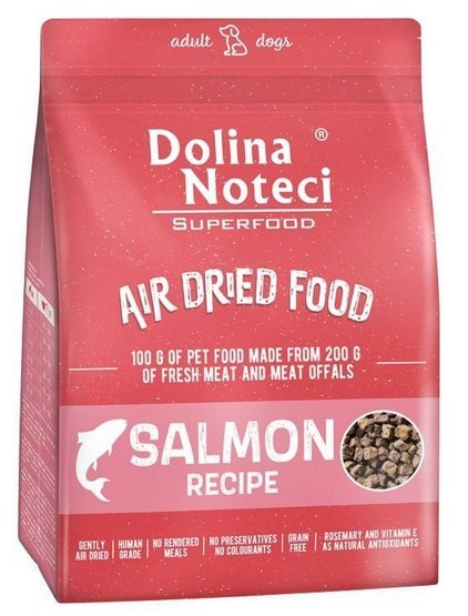 Dolina Noteci Superfood Air Dried Pies Danie z łososia 1kg Dolina Noteci Superfood Air Dried Pies Danie z łososia 1kg