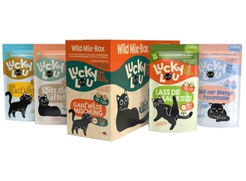 Lucky Lou Lifestage Adult Wild Mix-Box saszetki 12x125g Lucky Lou Lifestage Adult Wild Mix-Box saszetki 12x125g