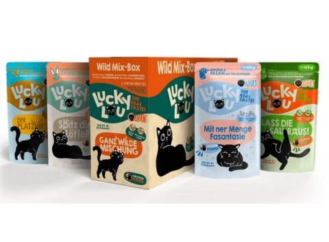 Lucky Lou Lifestage Adult Wild Mix-Box saszetki 12x125g Lucky Lou Lifestage Adult Wild Mix-Box saszetki 12x125g