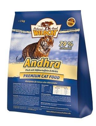 Wildcat Andhra - ryby i bataty 500g Wildcat Andhra - ryby i bataty 500g