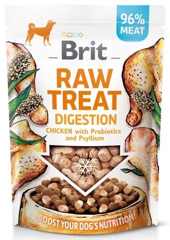 Brit Raw Treat Dog Digestion Chicken 40g Brit Raw Treat Dog Digestion Chicken 40g