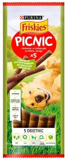 Friskies Picnic Wołowina 42g Friskies Picnic Wołowina 42g