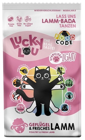 Lucky Lou Food Code Lifestage Light Geflugel & Lamm 1,7kg Lucky Lou Food Code Lifestage Light Geflugel & Lamm 1,7kg