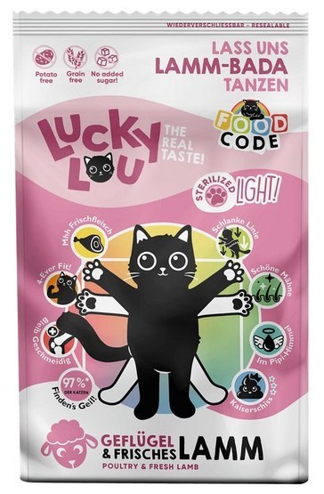Lucky Lou Food Code Lifestage Light Geflugel & Lamm 750g Lucky Lou Food Code Lifestage Light Geflugel & Lamm 750g