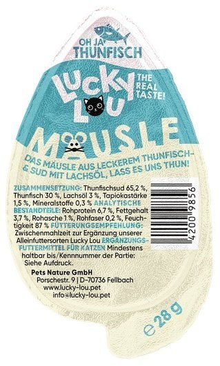 Lucky Lou Mausle Tuńczyk 28g Lucky Lou Mausle Tuńczyk 28g
