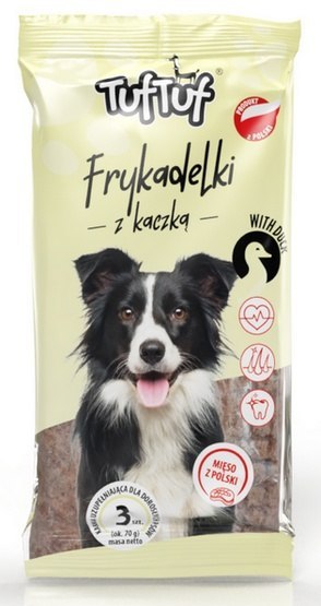 TUF TUF Frykadelki z kaczką dla psa 3szt TUF TUF Frykadelki z kaczką dla psa 3szt