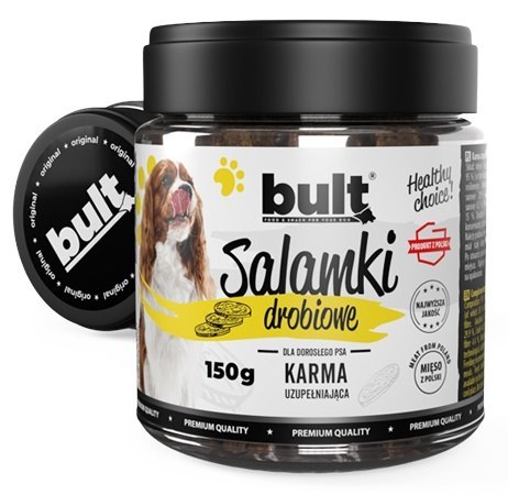 Bult Salamki drobiowe dla psa 150g Bult Salamki drobiowe dla psa 150g