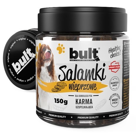 Bult Salamki wieprzowe dla psa 150g Bult Salamki wieprzowe dla psa 150g