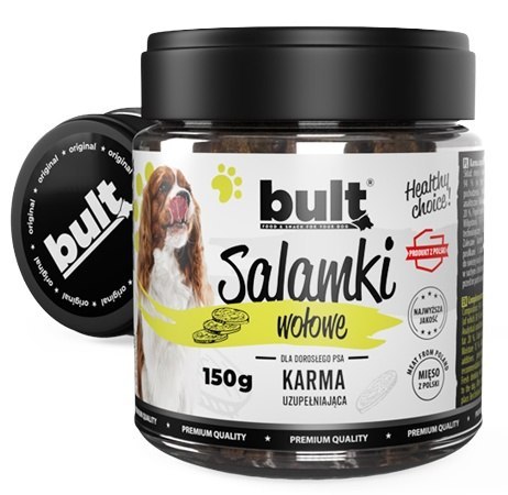 Bult Salamki wołowe dla psa 150g Bult Salamki wołowe dla psa 150g