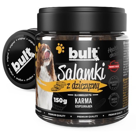 Bult Salamki z dziczyzny dla psa 150g Bult Salamki z dziczyzny dla psa 150g