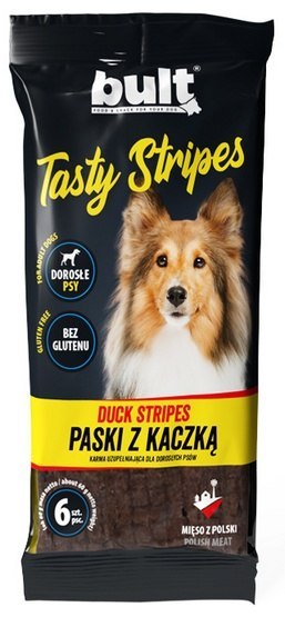 Bult Tasty Stripes Paski z kaczką 6szt Bult Tasty Stripes Paski z kaczką 6szt