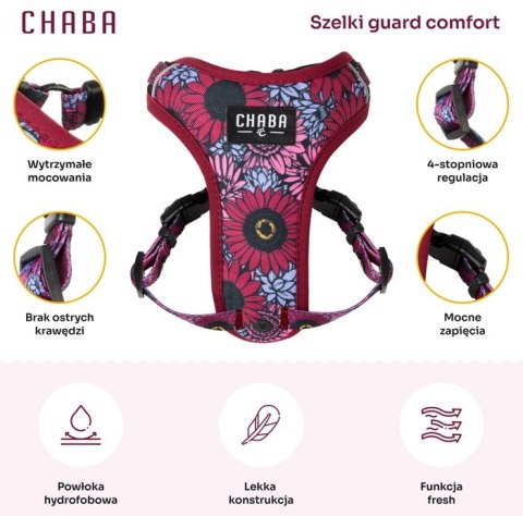 CHABA Szelki Guard Comfort Story III bezuciskowe S 1,6cm Lakota CHABA Szelki Guard Comfort Story III bezuciskowe S 1,6cm Lakota
