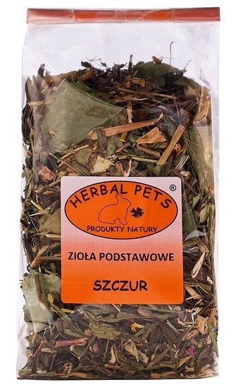 Herbal Pets Zioła podstawowe - szczur 100g Herbal Pets Zioła podstawowe - szczur 100g