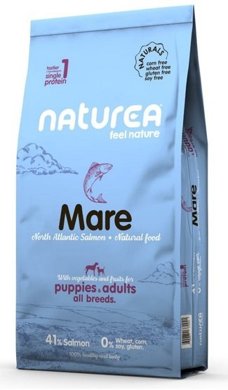 Naturea Dog Naturals Mare Puppy & Adult Łosoś atlantycki 2kg Naturea Dog Naturals Mare Puppy & Adult Łosoś atlantycki 2kg