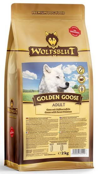 Wolfsblut Dog Golden Goose Adult - gęś i bataty 2kg Wolfsblut Dog Golden Goose Adult - gęś i bataty 2kg