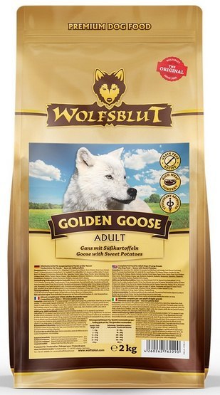 Wolfsblut Dog Golden Goose Adult - gęś i bataty 2kg Wolfsblut Dog Golden Goose Adult - gęś i bataty 2kg