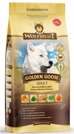 Wolfsblut Dog Golden Goose Adult - gęś i bataty 2kg Wolfsblut Dog Golden Goose Adult - gęś i bataty 2kg