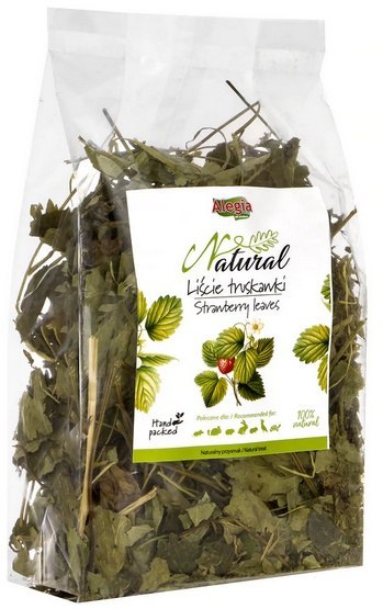 Alegia Liście truskawki 90g Alegia Liście truskawki 90g