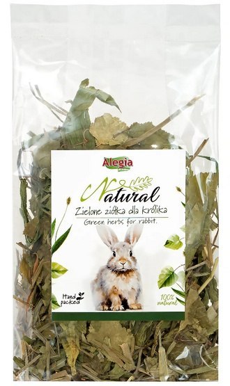Alegia Natural Zielone ziółka dla królika 100g Alegia Natural Zielone ziółka dla królika 100g