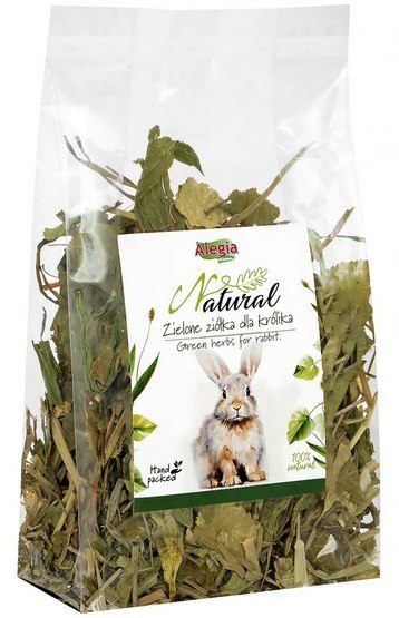Alegia Natural Zielone ziółka dla królika 100g Alegia Natural Zielone ziółka dla królika 100g