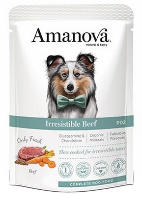 Amanova Adult Irresistible Beef saszetka 300g Amanova Adult Irresistible Beef saszetka 300g